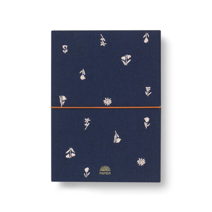 Charm Lined Notebook | Twilight Blooms