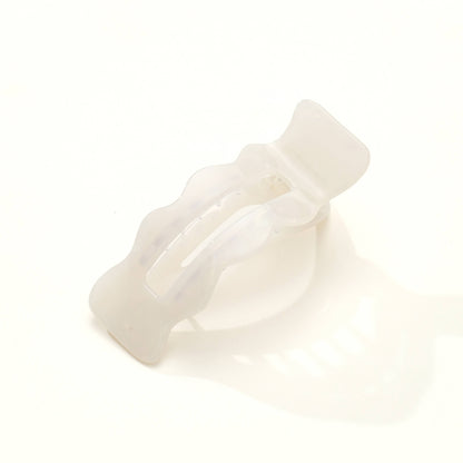 Scalloped Flat Claw Clip | Assorted Colors