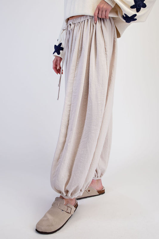 Solstice Balloon Pants | Natural