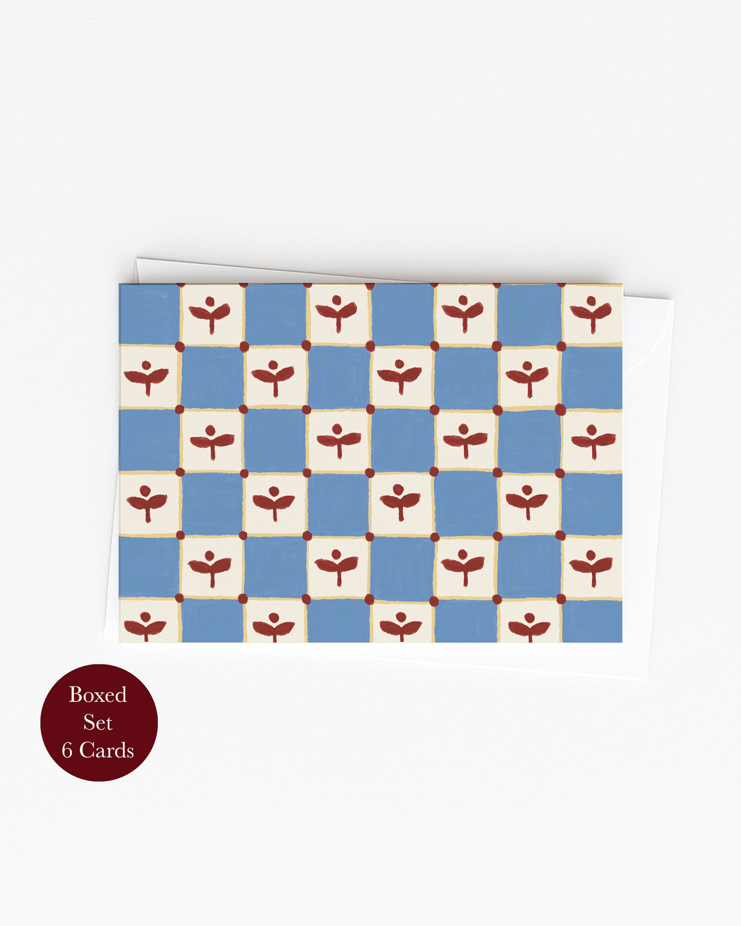 Folk Flower Mini Card | Box of 6
