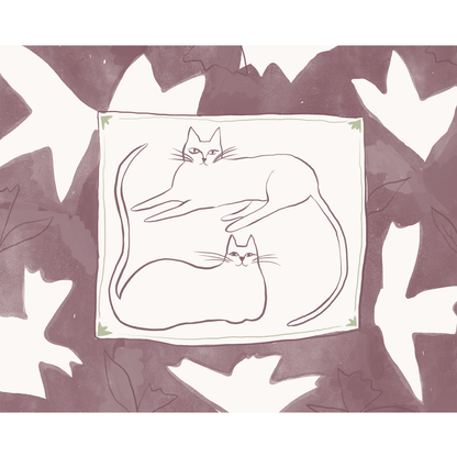 Cats Print | 8 x 10