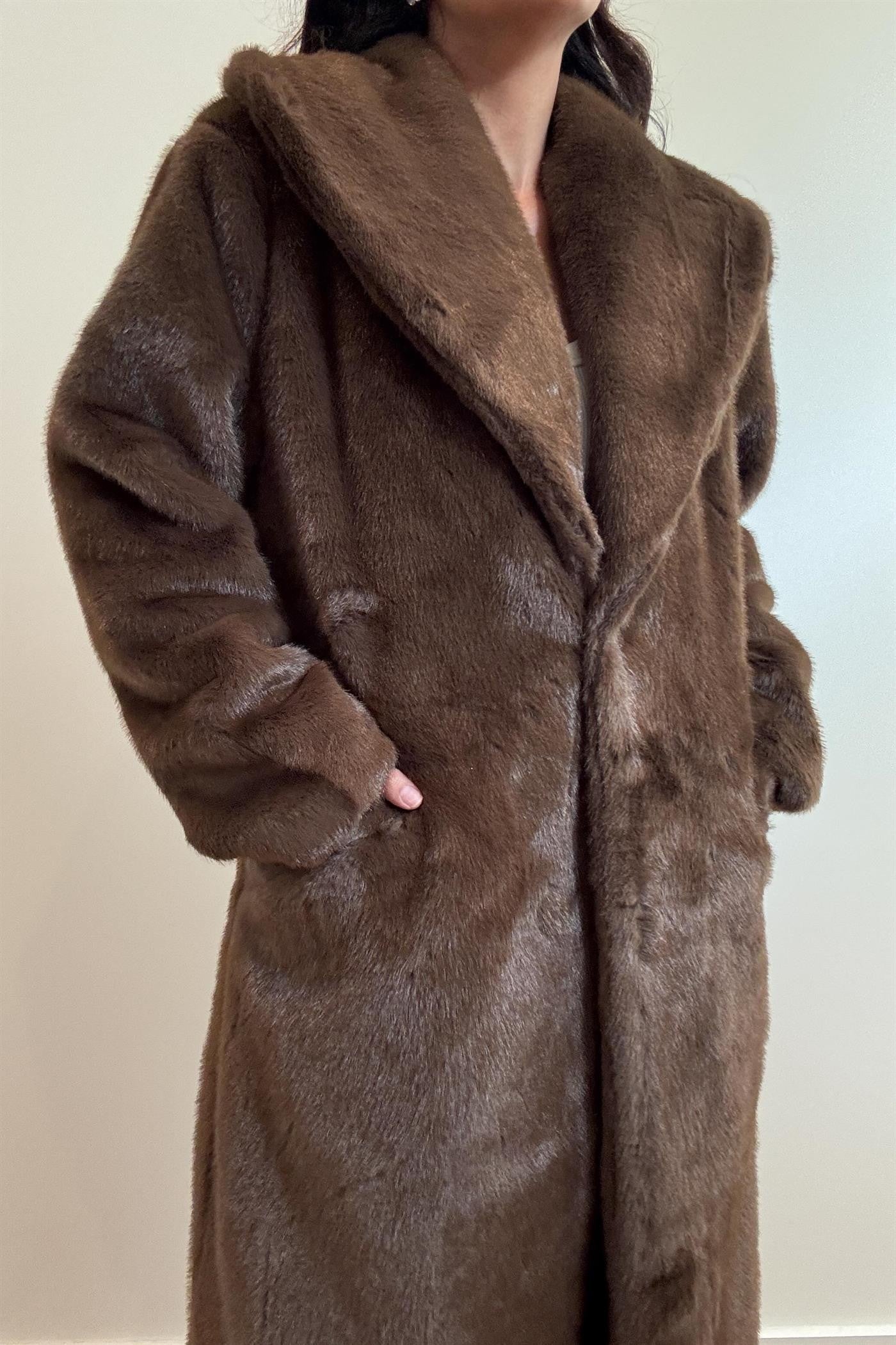 Elizabeth Faux Fur Coat