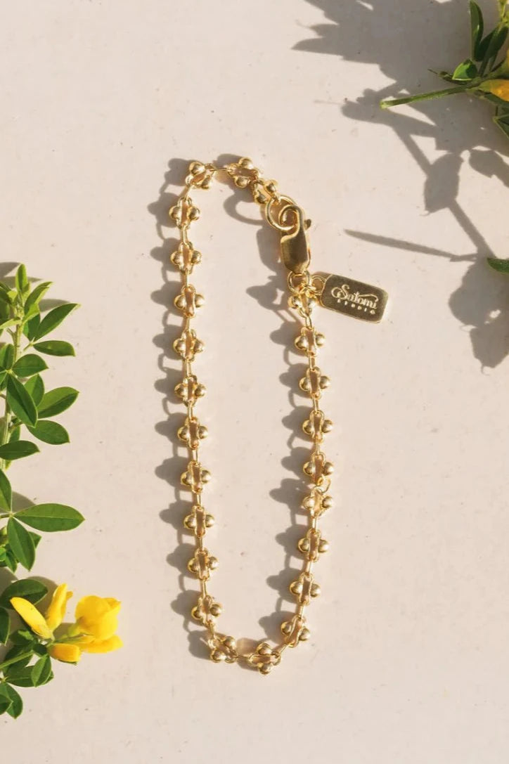 Floret Chain Bracelet | 6.5"