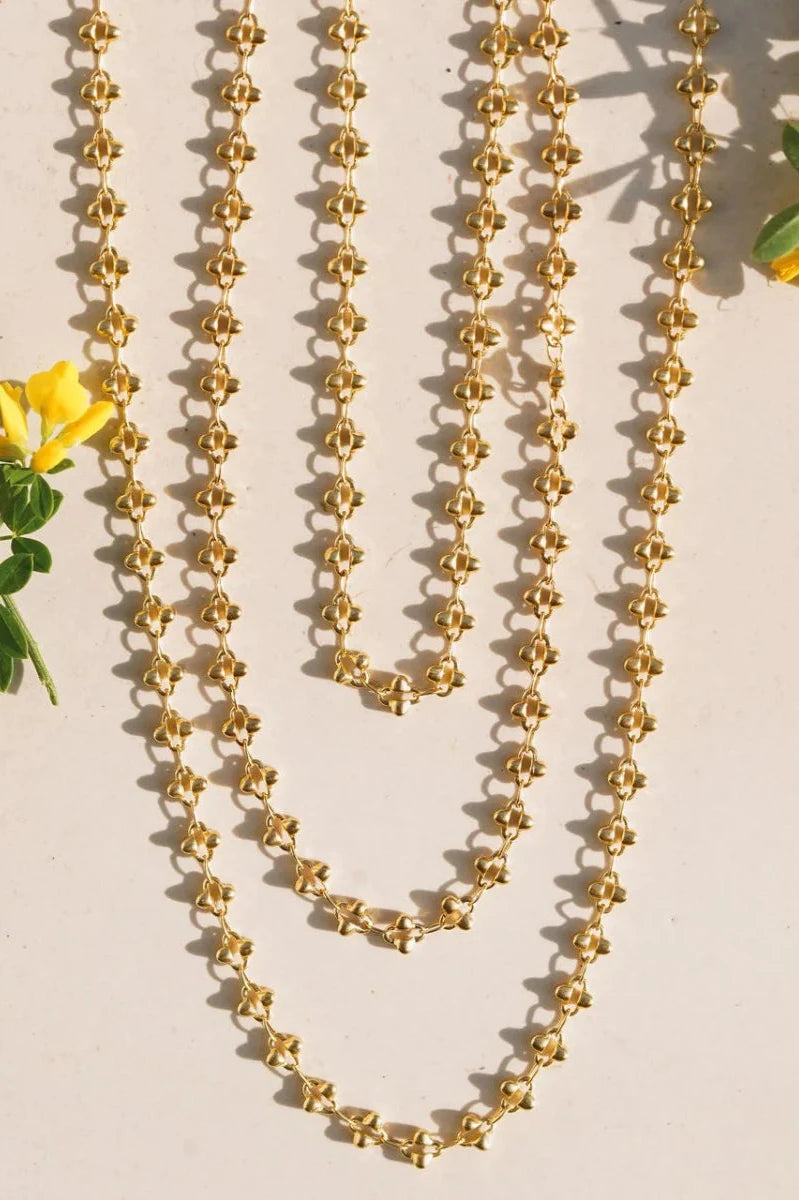 Floret Chain Necklace | 16"