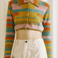 Prism Cropped Cardigan