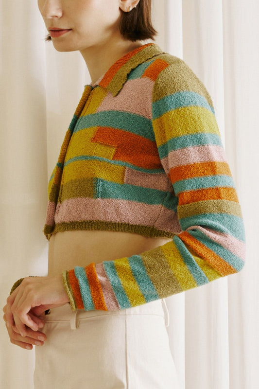 Prism Cropped Cardigan