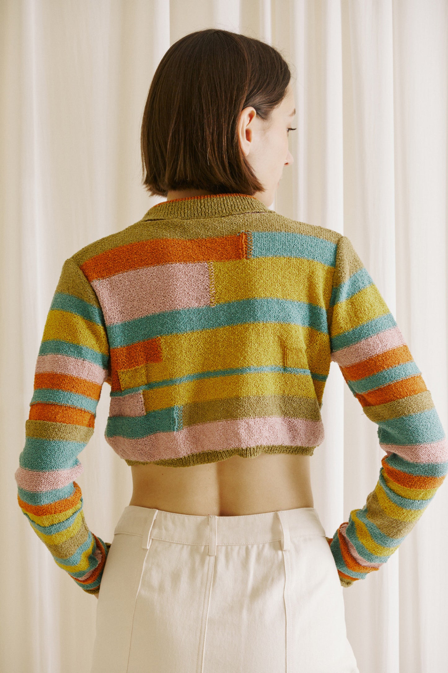 Prism Cropped Cardigan