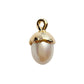 Acorn Pearl Charm