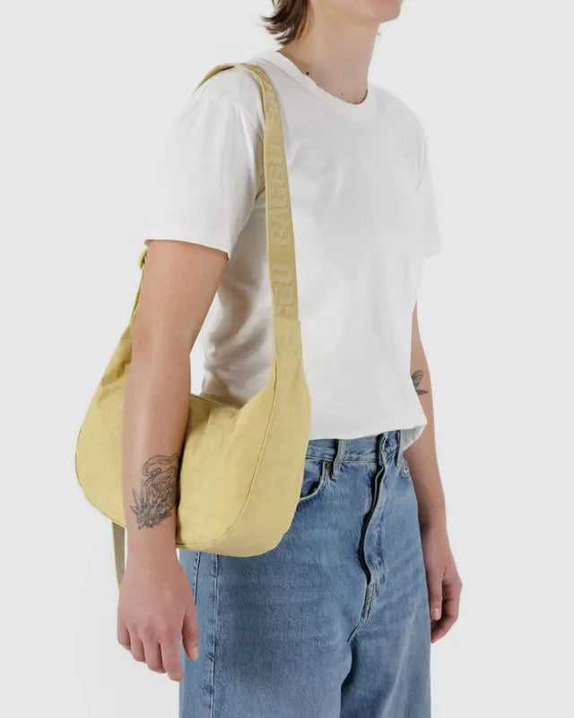 Medium Crescent Bag | Butter