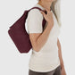 Mini Nylon Shoulder Bag | Mahogany