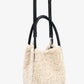Hollace Mini Tote | Cream Shearling