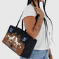 Medium Nylon Bowler Bag | Western Appliqué