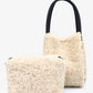 Hollace Mini Tote | Cream Shearling