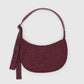 Small Crescent Bag | Mahogany
