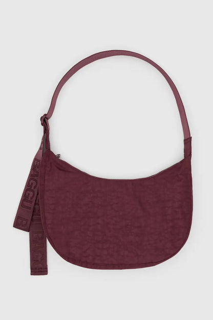 Medium Crescent Bag | Mahogany