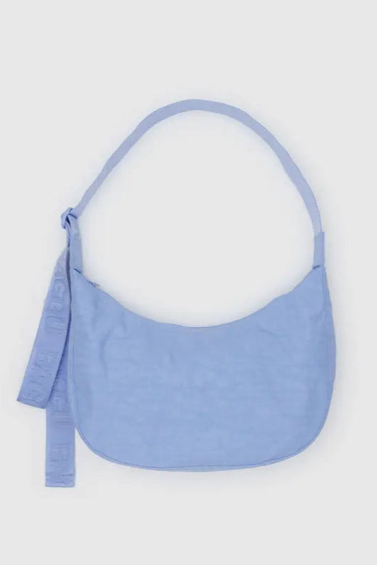 Medium Crescent Bag | French Blue