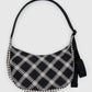 Medium Crescent Bag | Mixed Plaid