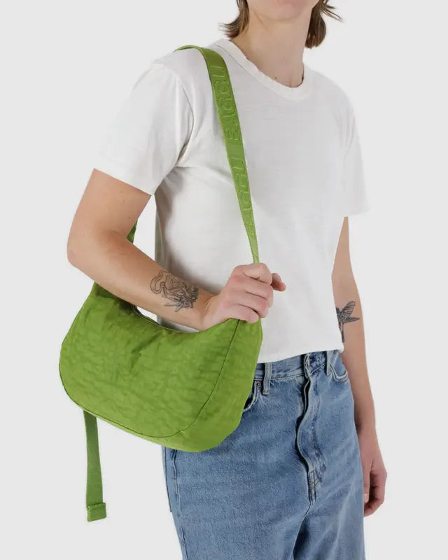 Medium Crescent Bag | Green Juice