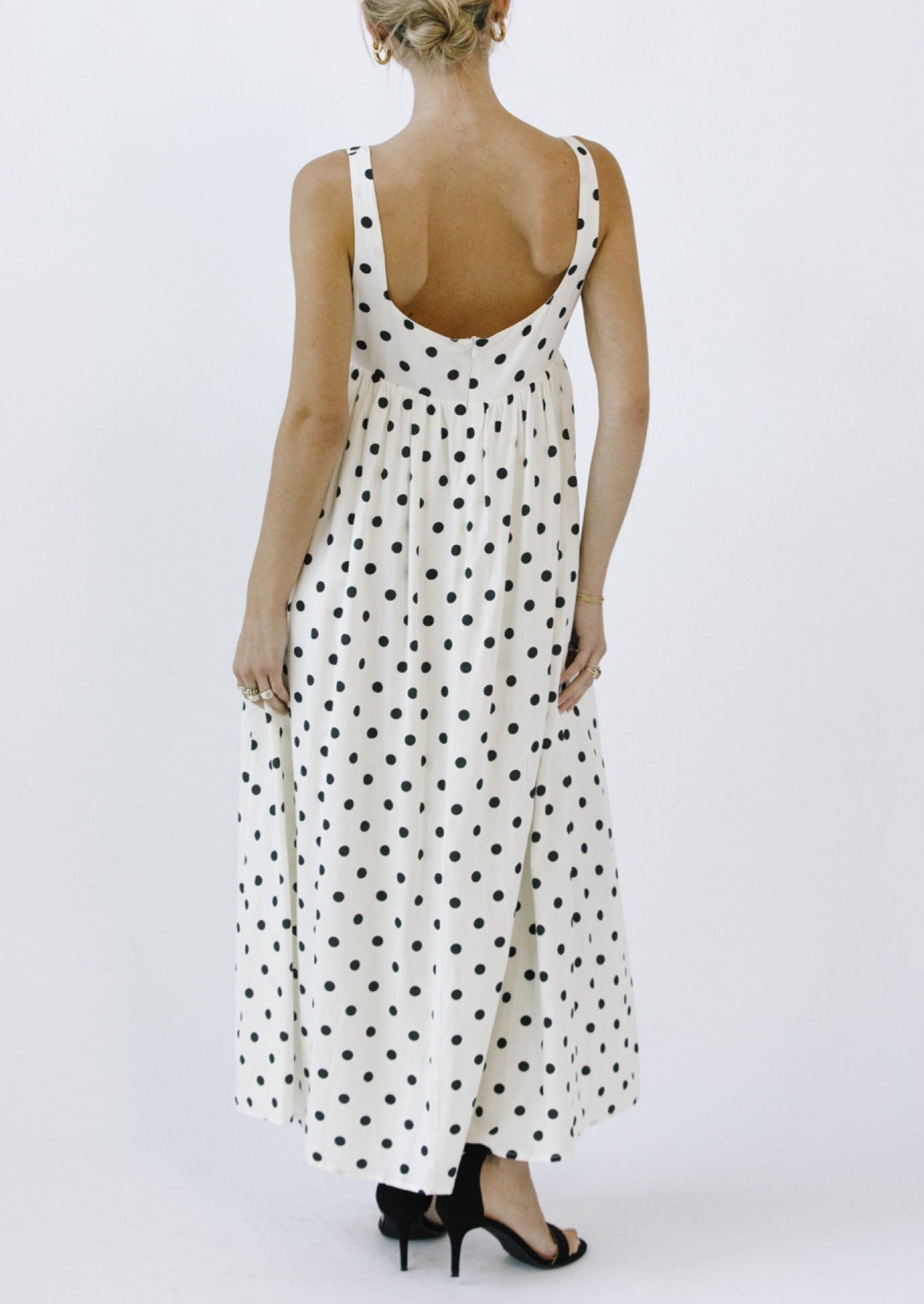 Feelin' Dotty Midi Dress