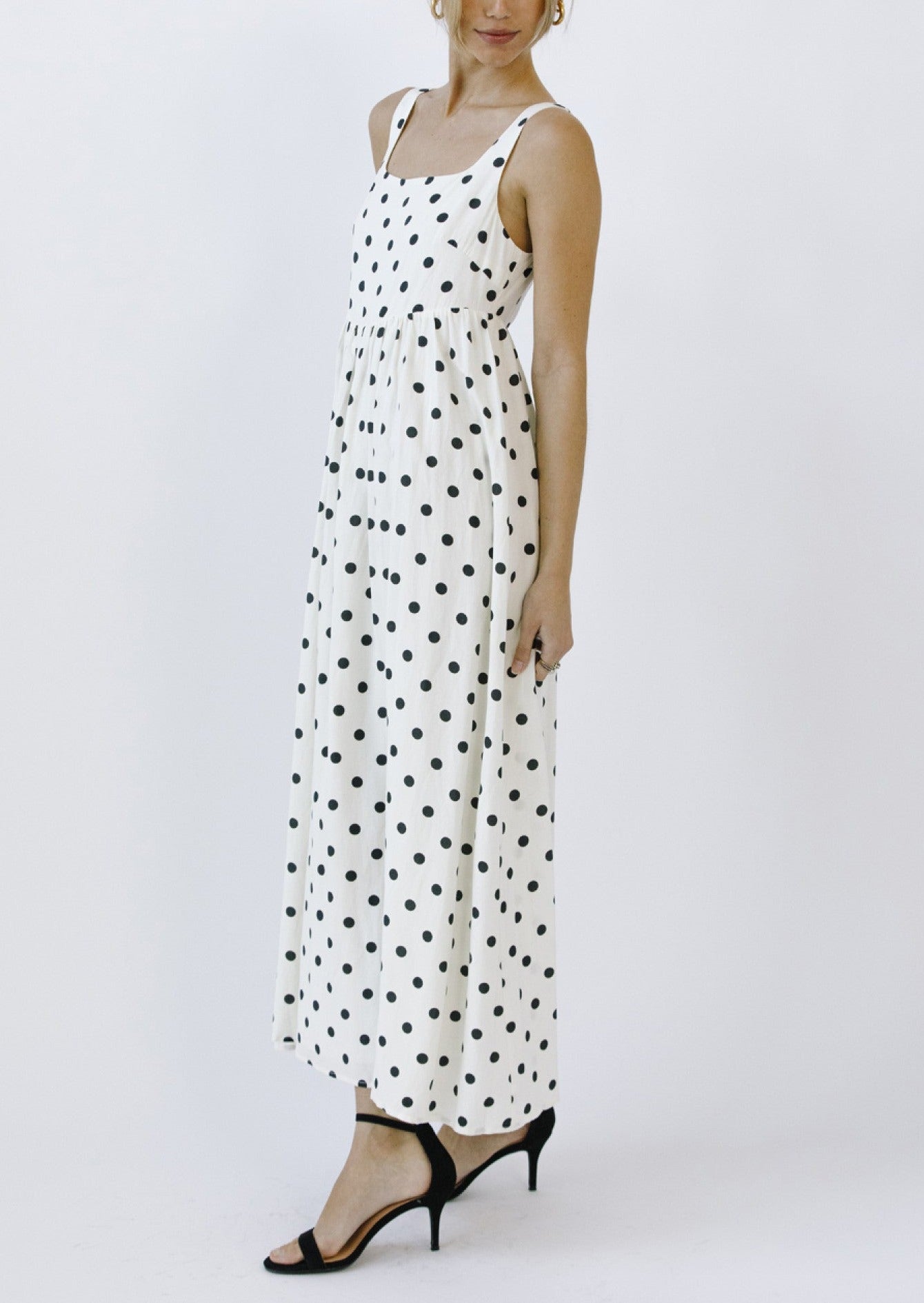 Feelin' Dotty Midi Dress