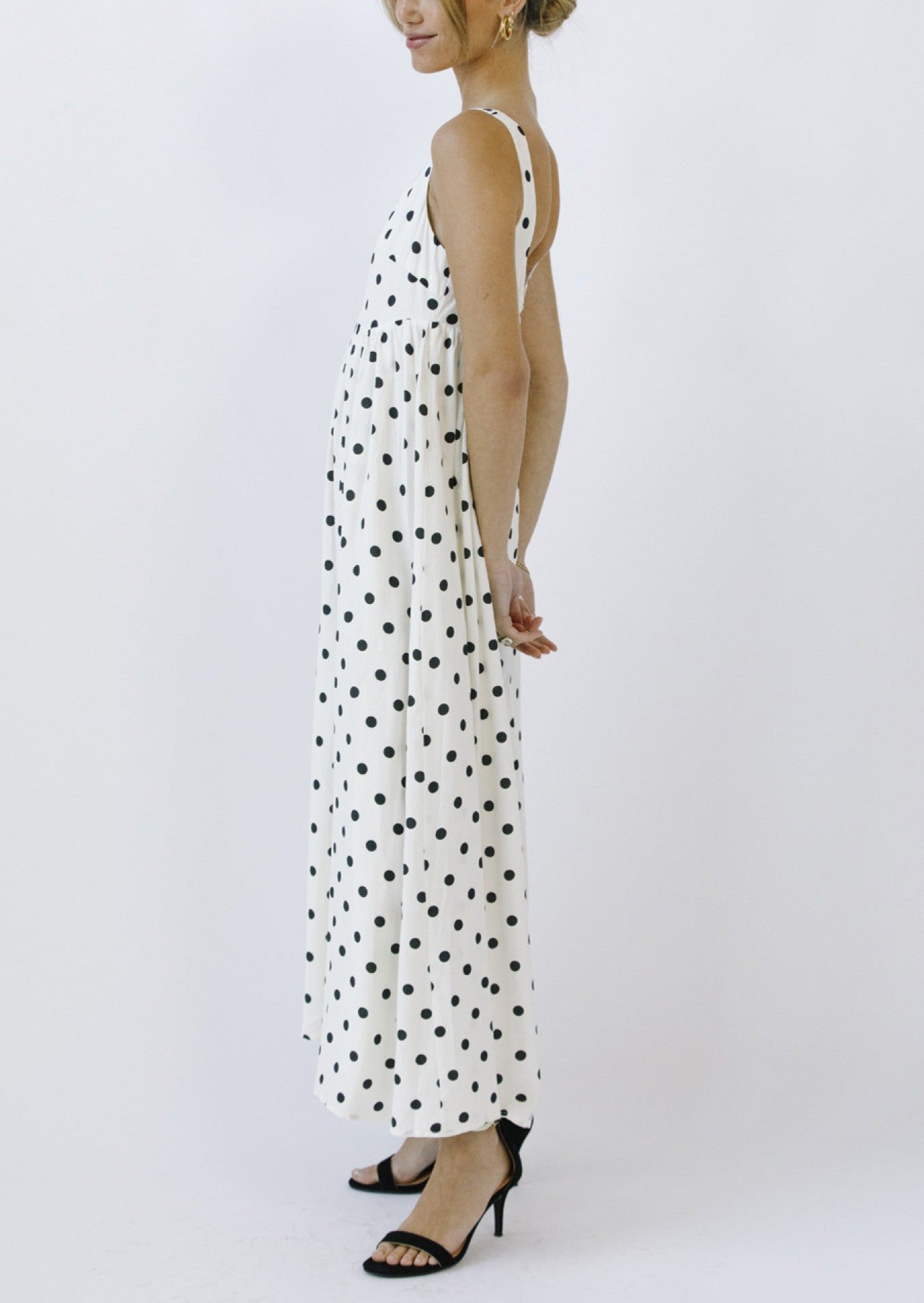 Feelin' Dotty Midi Dress