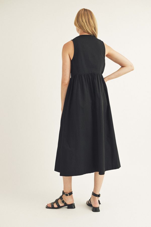 Tied Up Right Now Midi Dress