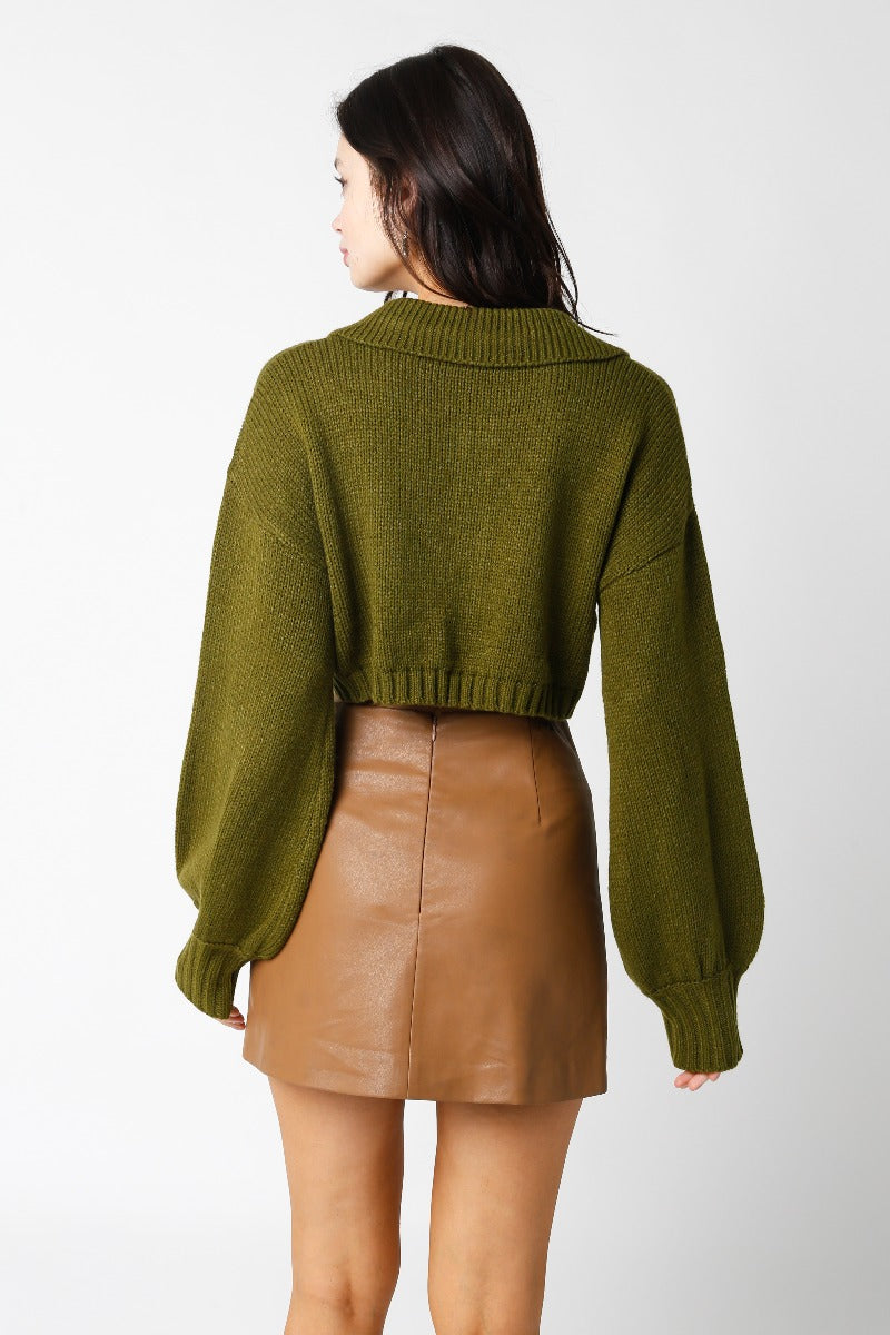 Sadie Henley Sweater | Olive