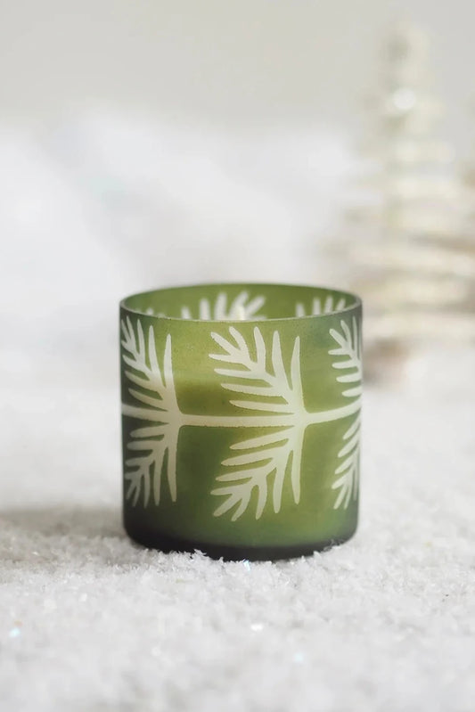 Balsam & Cedar Pine Glass Candle