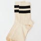 Her Varsity Socks | Black