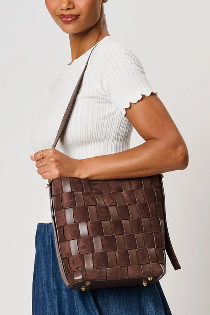 Naomi Bucket Bag | Chocolate