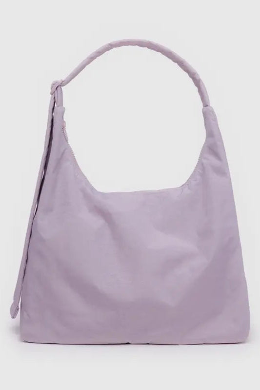 Nylon Shoulder Bag | Dusty Pink