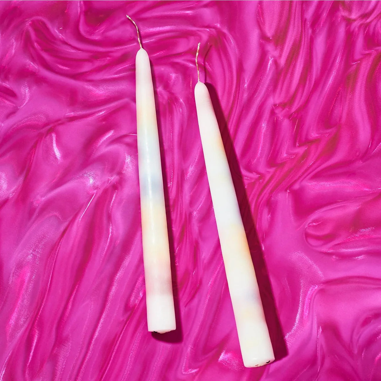 Multi-Color Drip Taper Candles | 2 Pack