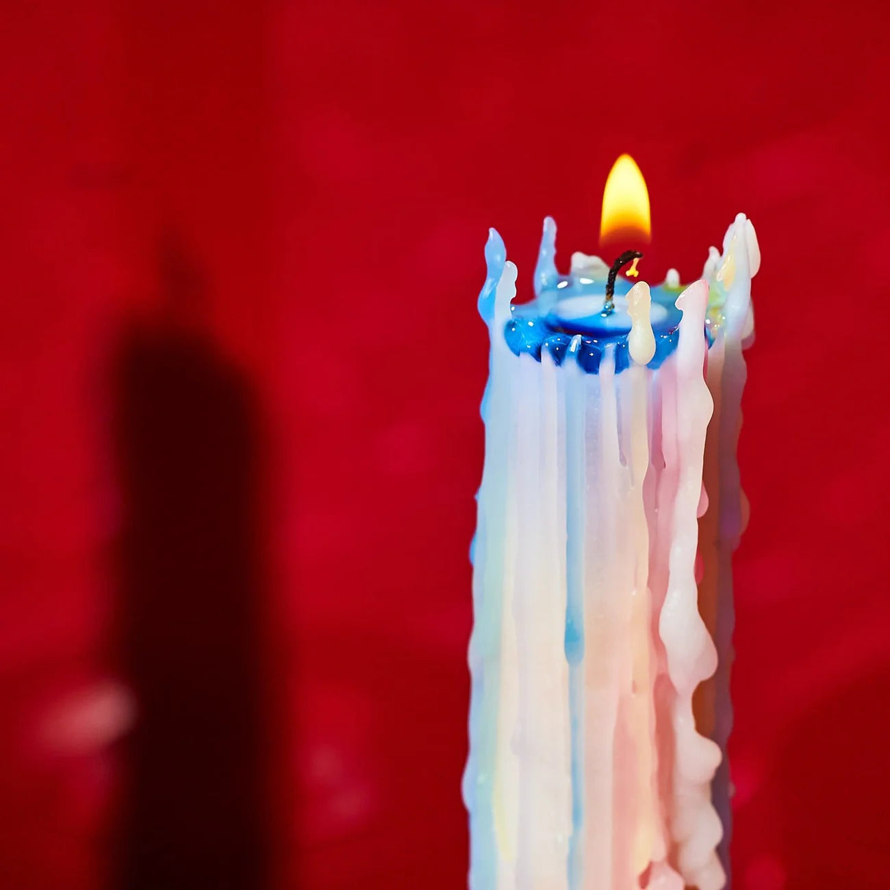 Multi-Color Drip Taper Candles | 2 Pack