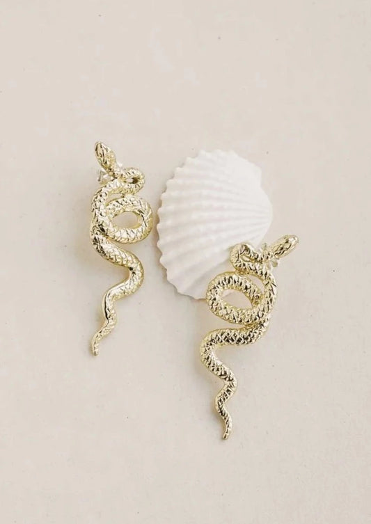 Serpent Earrings | Large