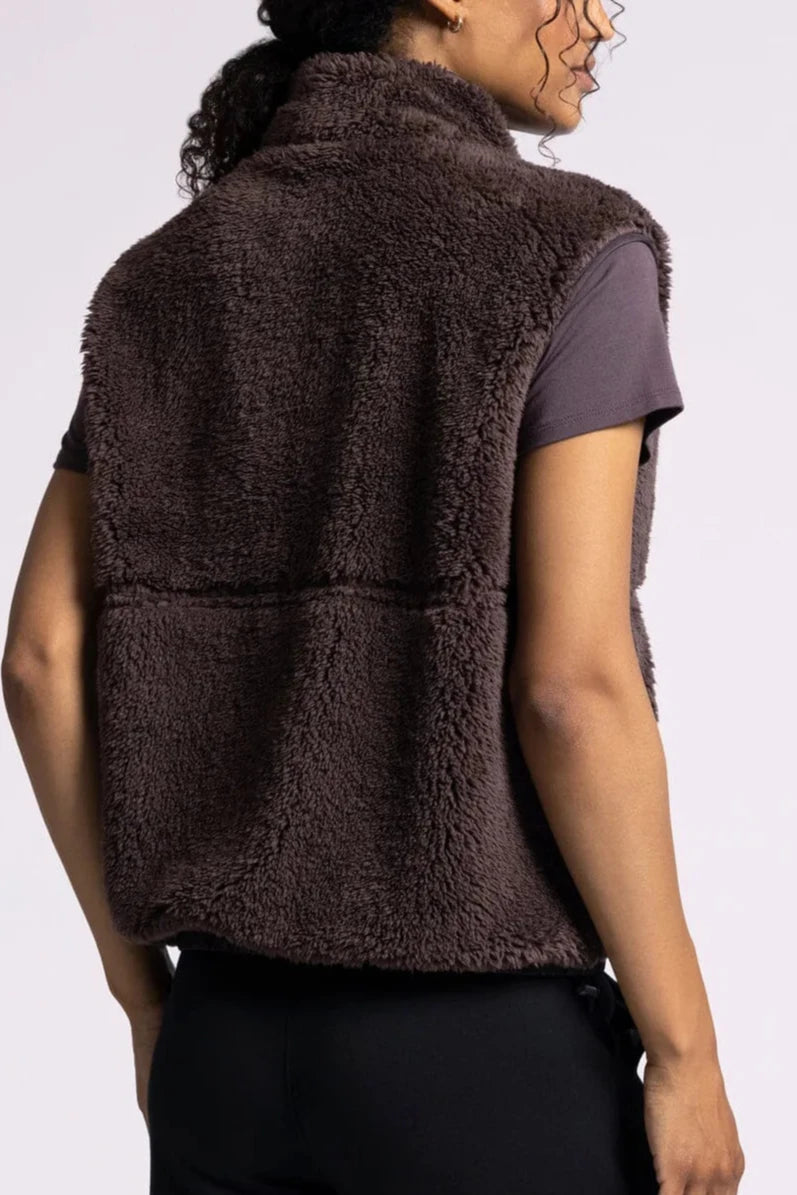 The Skylar Vest | Raisin