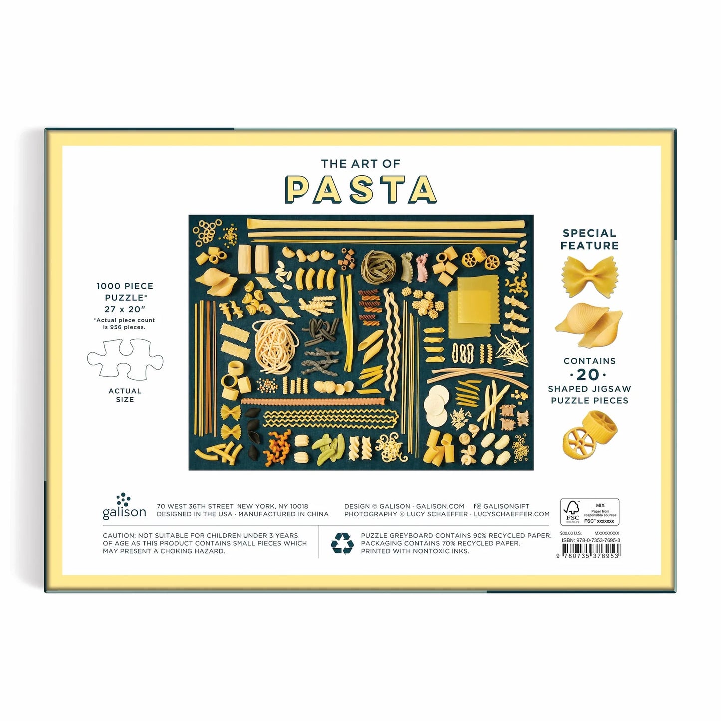 The Art of Pasta Puzzle | 1000 Pieces