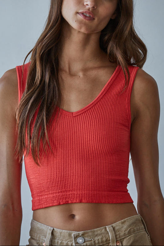Essential Reversible Brami | Tomato