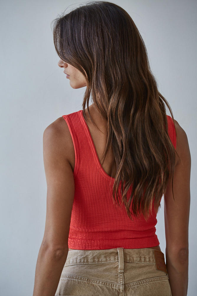 Essential Reversible Brami | Tomato