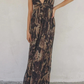 Trail Of Flowers Maxi Dress