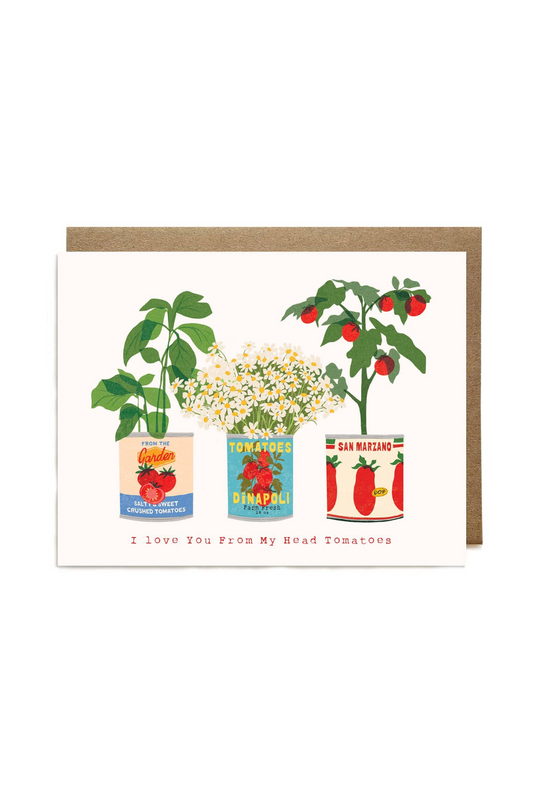 Tomato Plant Love Card