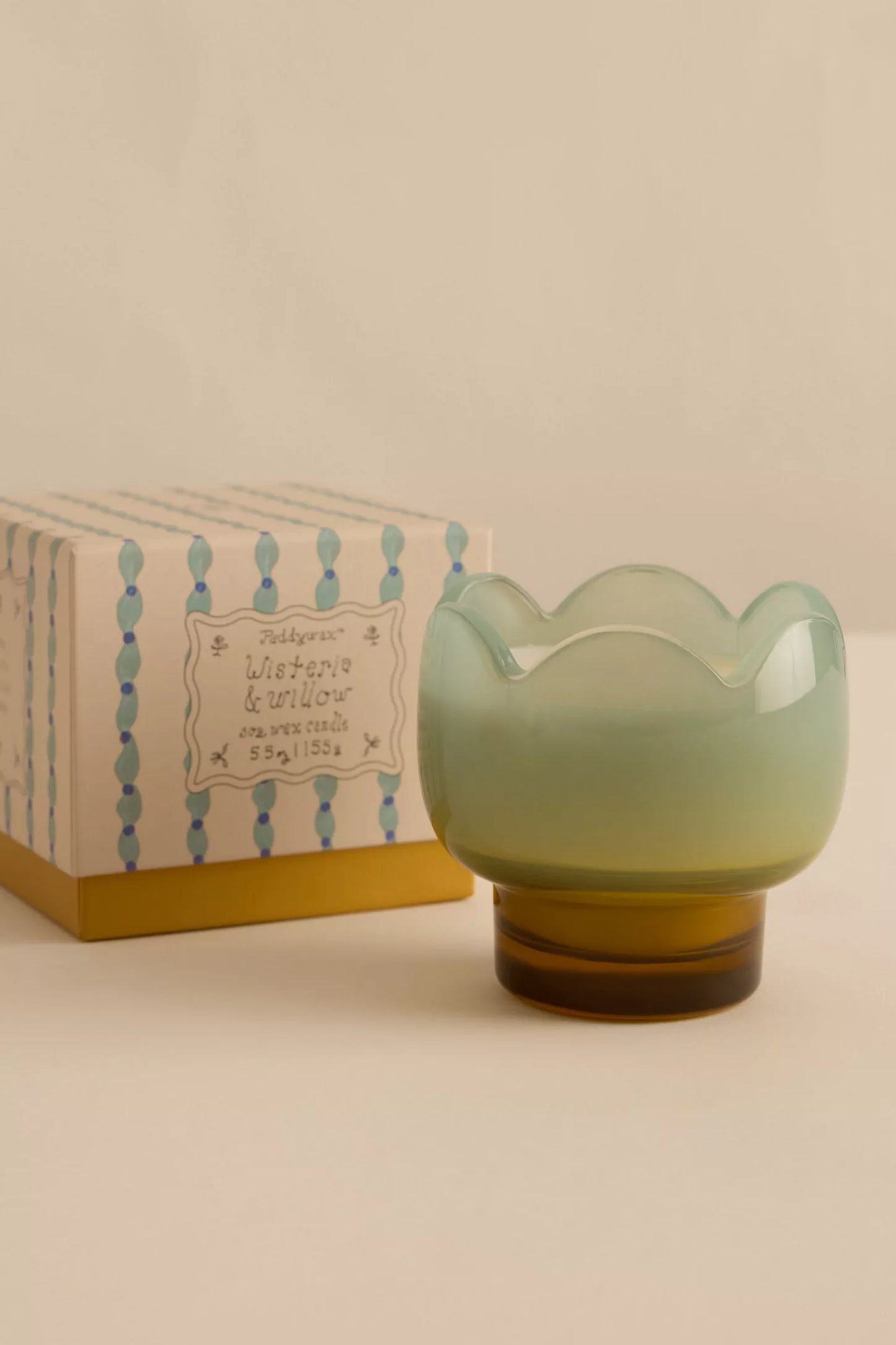 Tulip Glass Candle | Wisteria & Willow