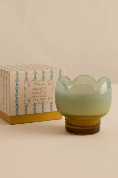 Tulip Glass Candle | Wisteria & Willow