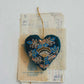 Velvet Fabric Heart Ornament