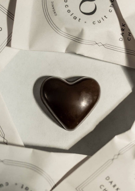 Mini Dark Chocolate Heart