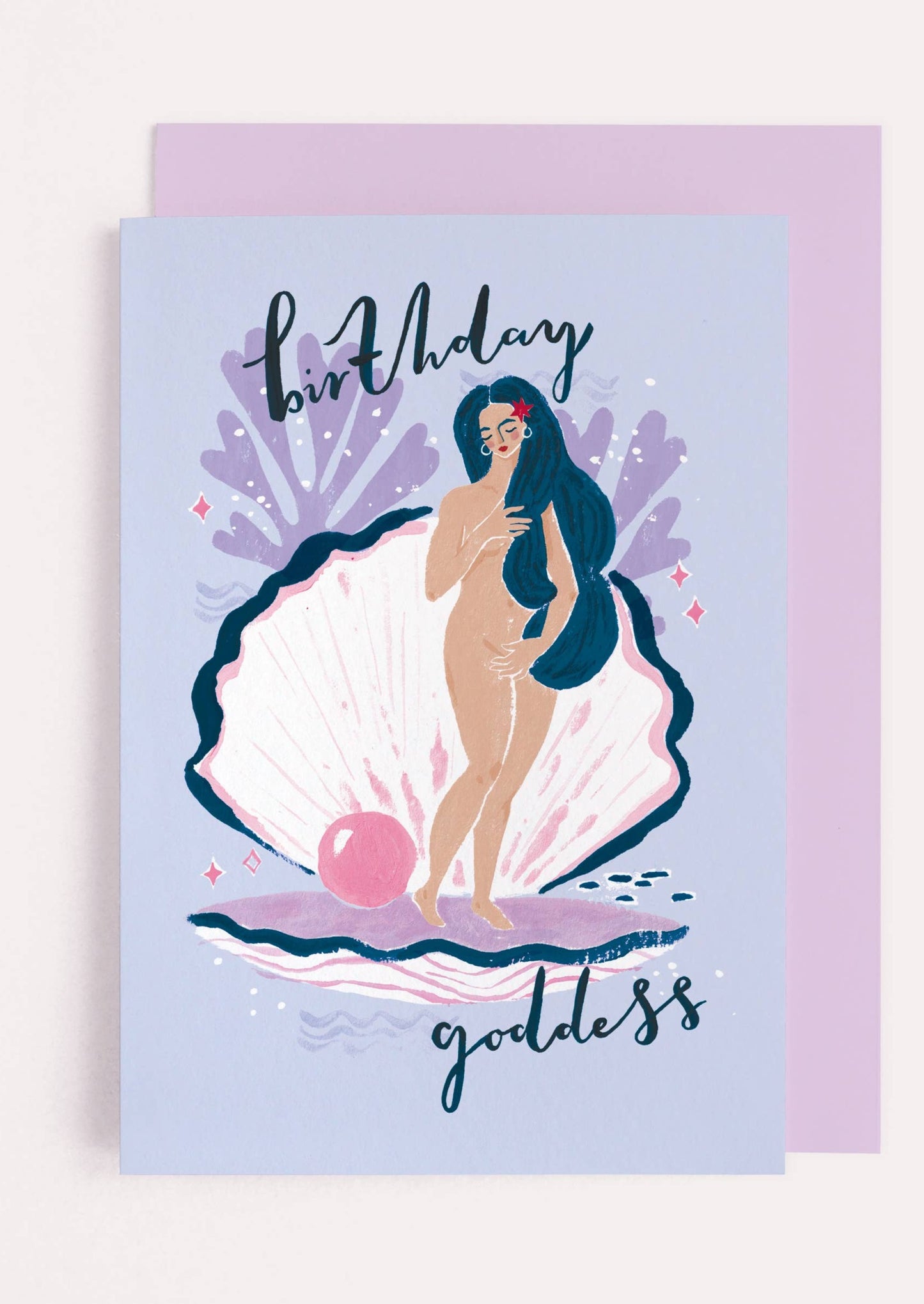 Birthday Goddess Venus Card