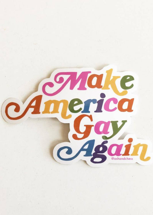 Make America Gay Again Sticker