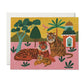Tiger Family Baby Card