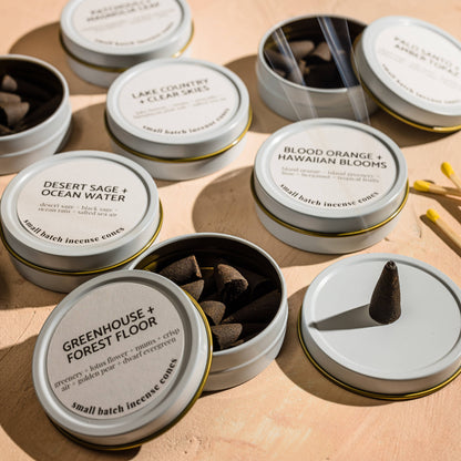 Driftwood + Nag Champa Incense Cones