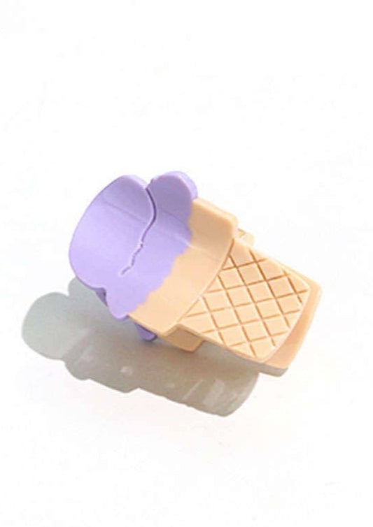 Mini Ice Cream Hair Clip