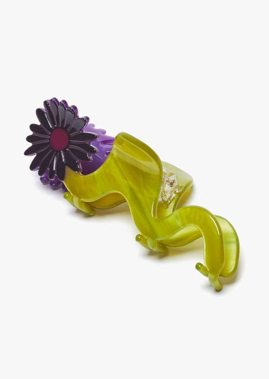 Wavy Daisy Hair Claw